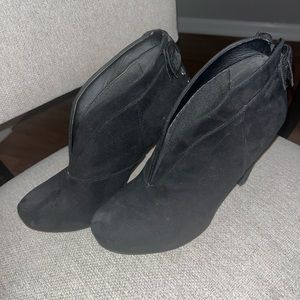 Guess Black Heeled Ankle Booties